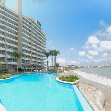 Lindo Departamento Al Pie De Playa Edificio Torre Oceanica Apartment Salinas  Bagian luar foto